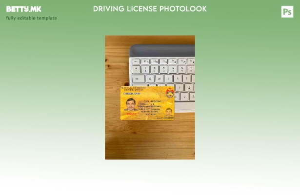 Модерен стил Кирибати DL photolook FRONT шаблон